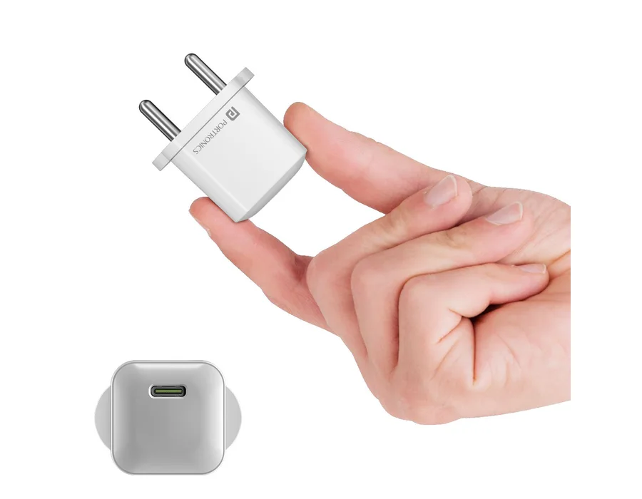 Portronics Adapto 20Lite — White