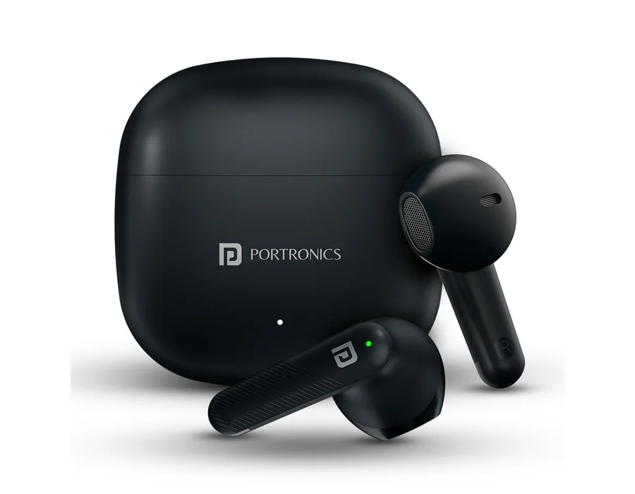 Portronics Harmonics Twins S18 — Black