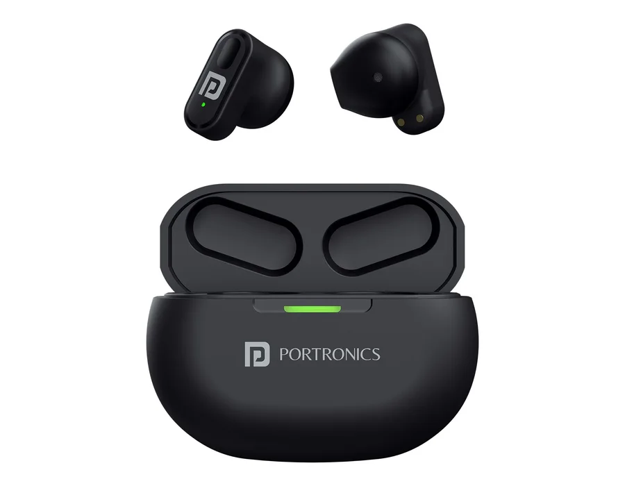 Portronics Harmonics Twins S17 — Black
