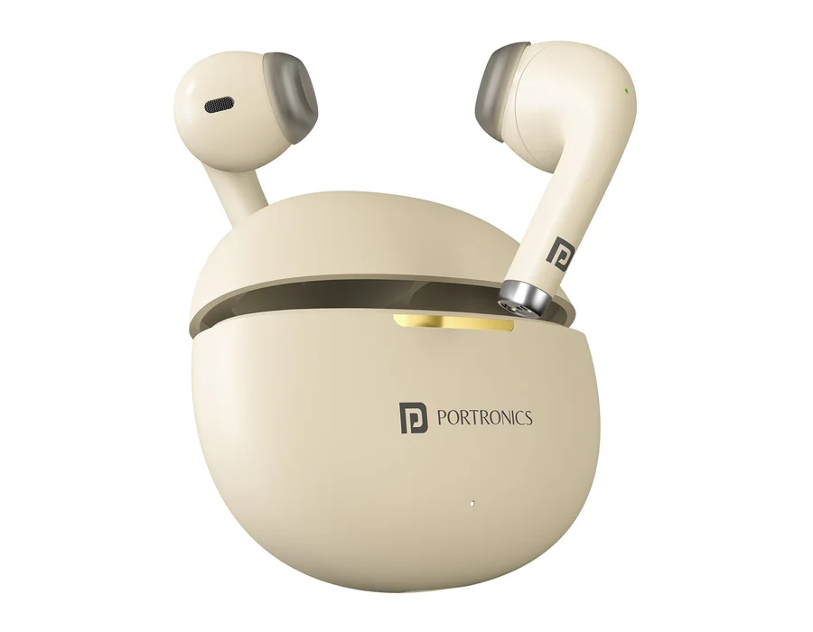Portronics Harmonics Twins S19 — Beige