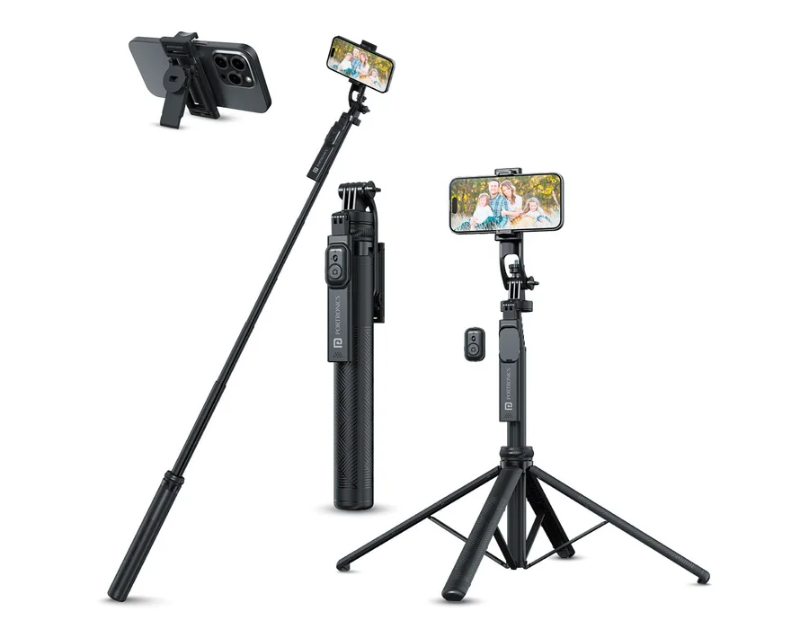 Portronics Lumistick 2 - Smart Selfie Stick