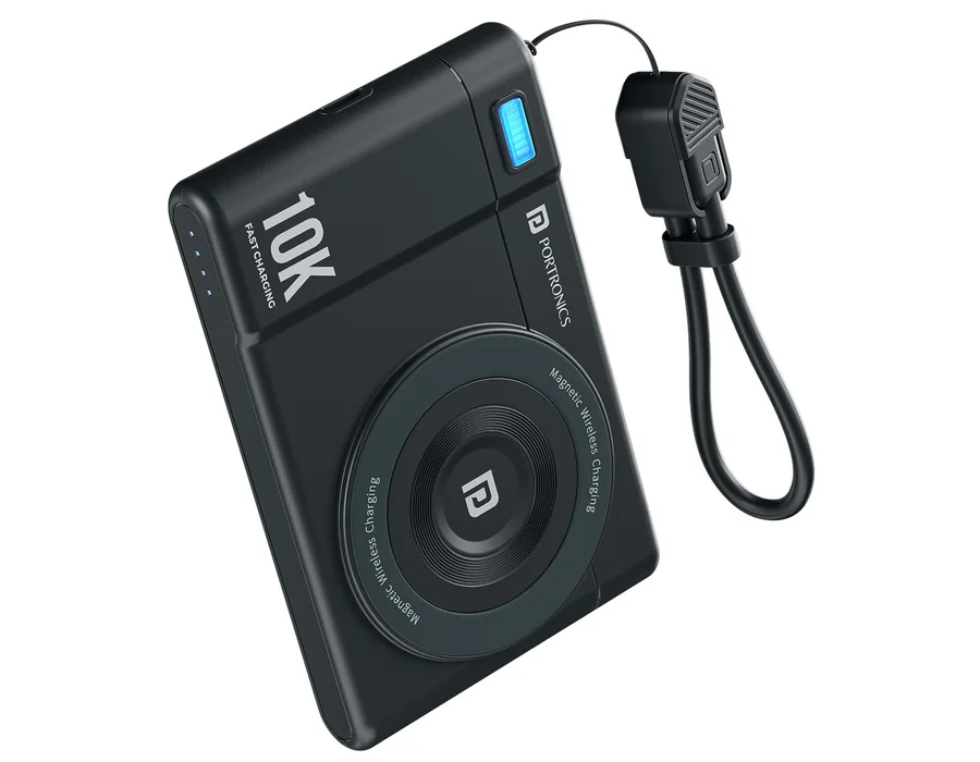 Portronics Power Shutter Air 10K — Black