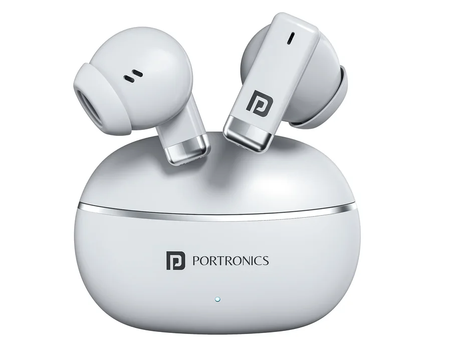 Portronics Twins One — White