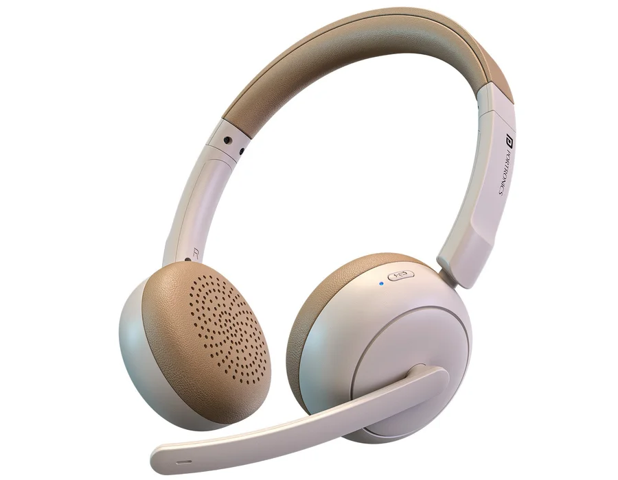 Portronics Muffs A3 — Beige