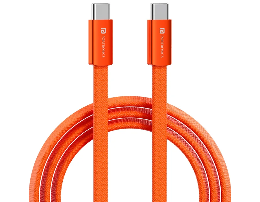 Portronics Flatro — Orange