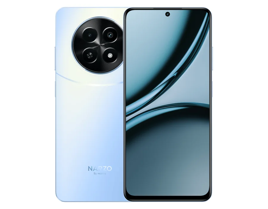 realme NARZO 70x 5G (Ice Blue, 6GB + 128GB)