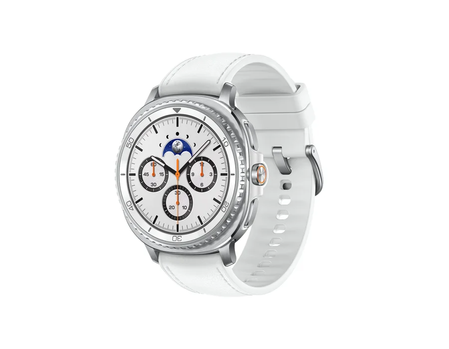 Samsung Galaxy Watch8 Classic (LTE, 4.6 cm) – White – SM-L505FZWAINS