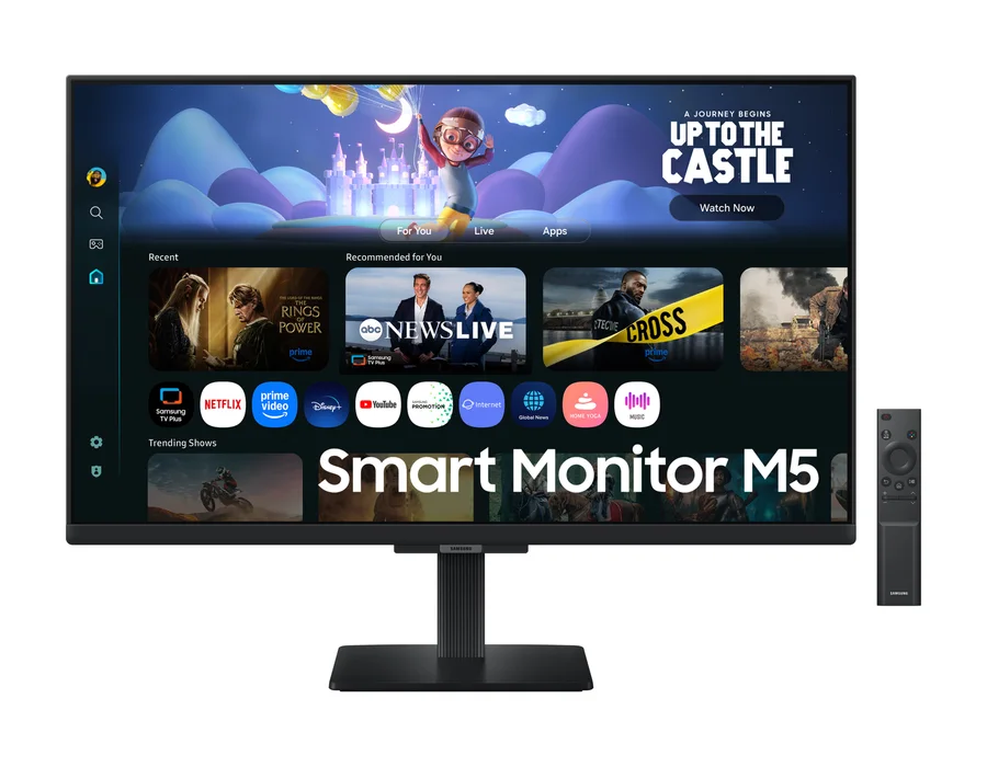 Samsung 68.6 cm (27) M5 FHD Smart Monitor with Smart TV experience – Black – LS27FM500EWXXL