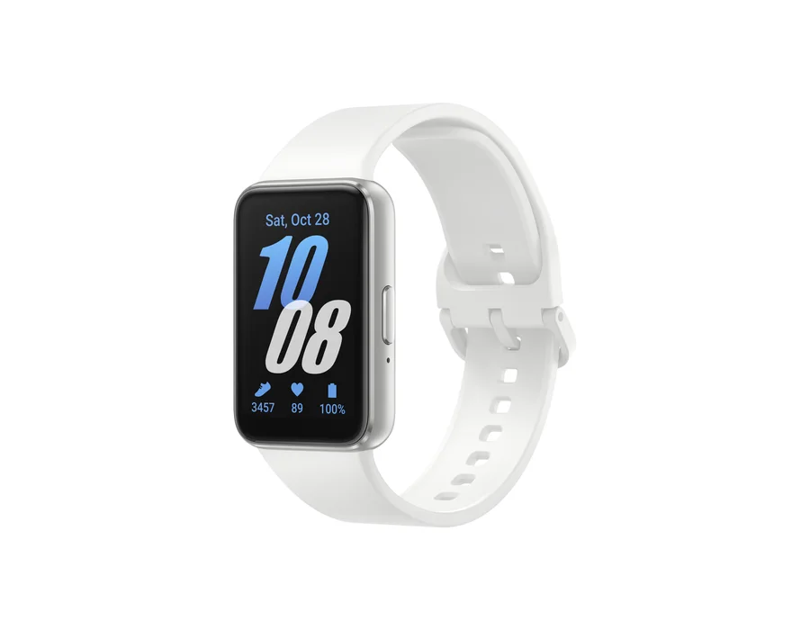 Samsung Galaxy Fit3 (Bluetooth, 40mm) – Silver – SM-R390NZSAINU