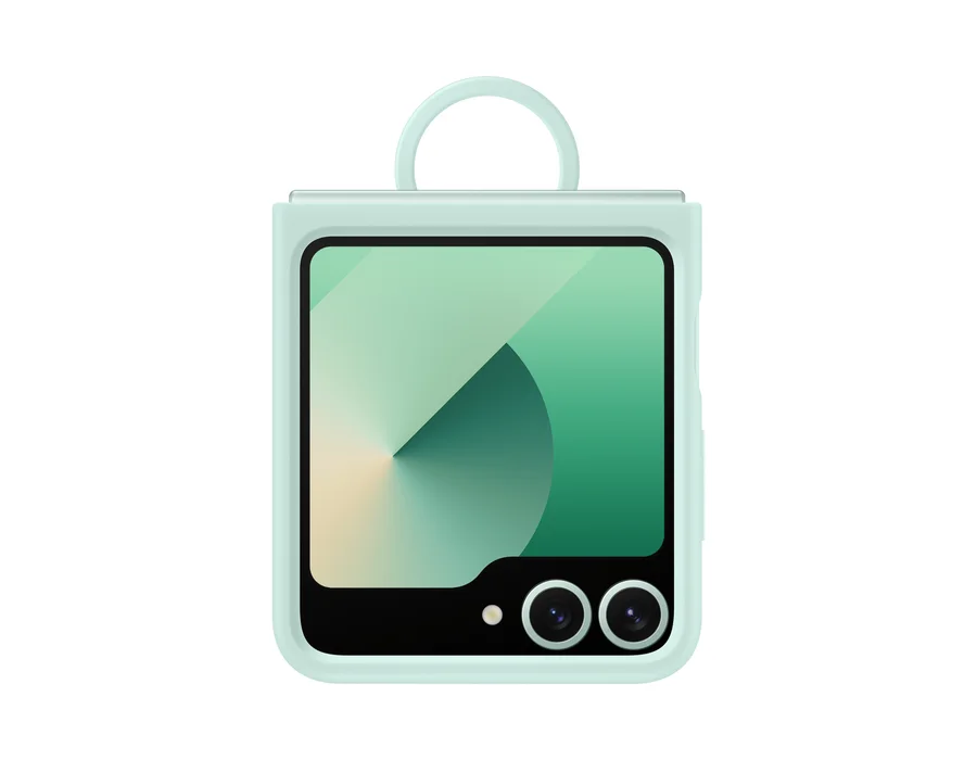 Samsung Galaxy Z Flip7 FE/Flip6 Silicone Case – Mint – EF-PF741TMEGIN