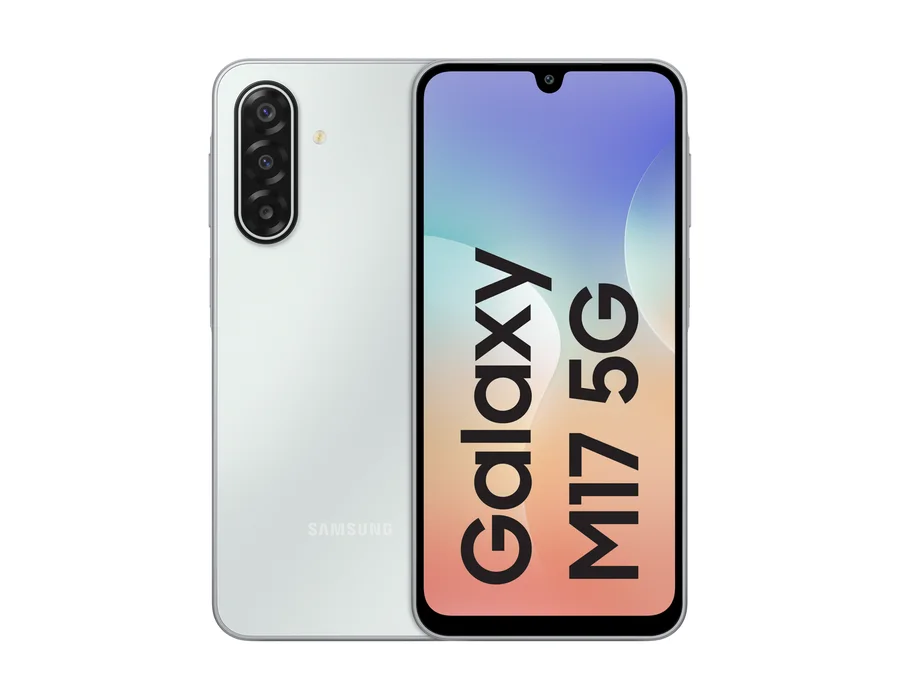Samsung Galaxy M17 5G (4 GB RAM, 128 GB) – Moonlight Silver