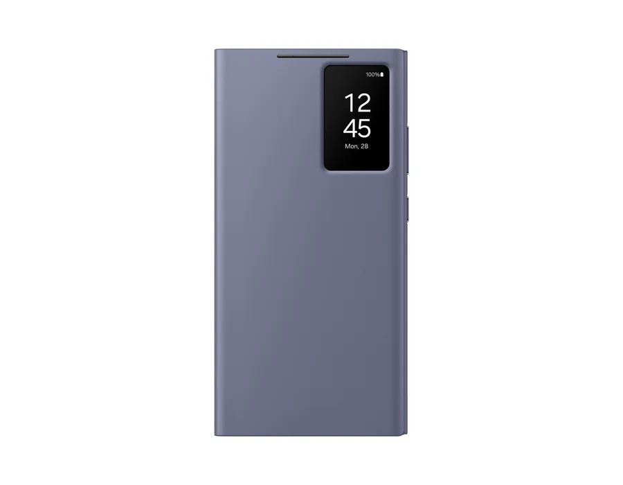 Samsung Galaxy S24 Ultra Smart View Wallet Case – Violet – EF-ZS928CVEGIN