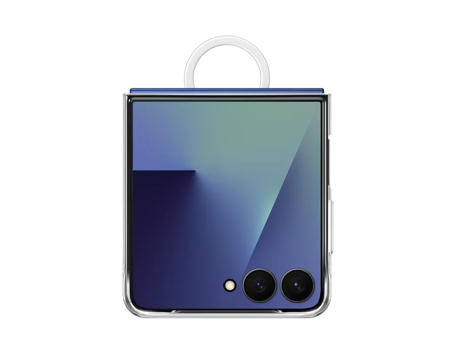 Samsung Galaxy Z Flip7 Ring Case (Clear) – Transparent – EF-QF766CTEGIN