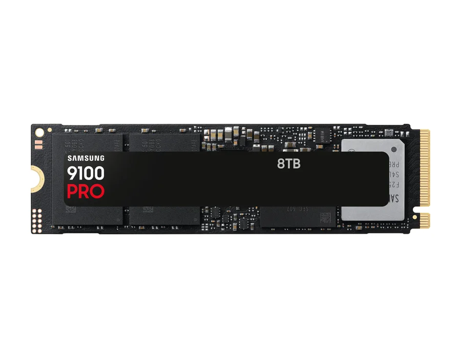 Samsung 9100 PRO PCIe 5.0 NVMe M.2 SSD (8 TB) – Black – MZ-VAP8T0BW