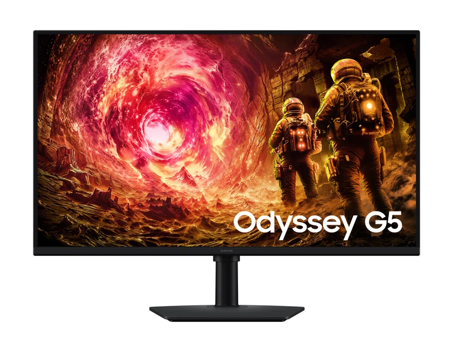 Samsung 80 cm (32) Odyssey G5 QHD Gaming Monitor with IPS panel and 180 Hz refresh rate – Black – LS32FG502EWXXL