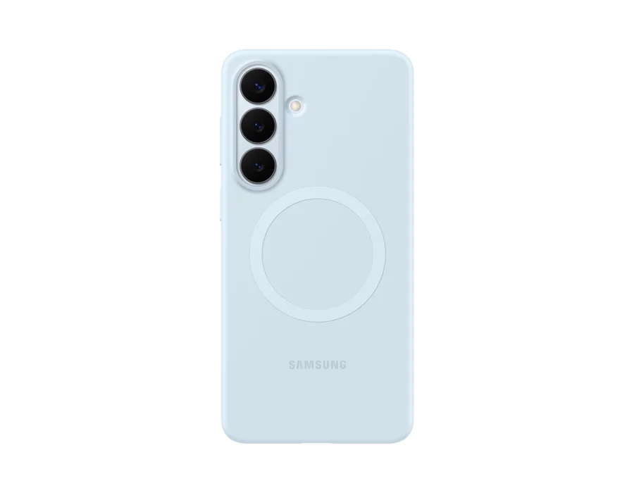 Samsung Galaxy S26+ Silicone Magnet Case – Light Blue – EF-ES947CLEGIN