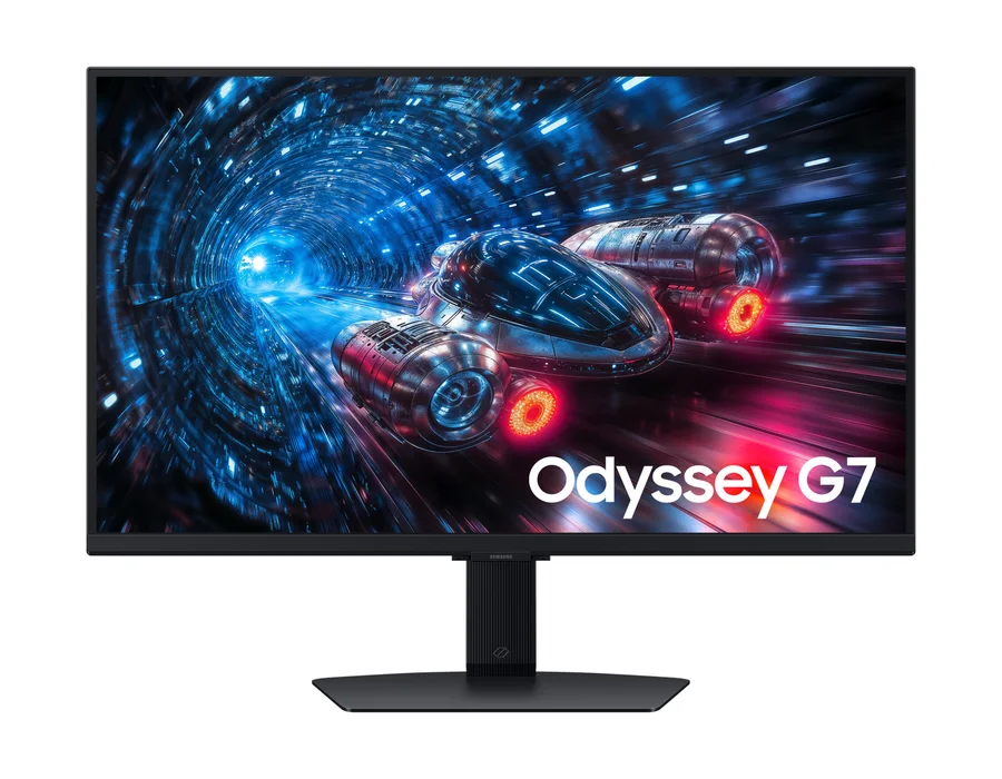 Samsung 68.5 cm (27) Odyssey G7 4K 180Hz / FHD 360Hz Dual Mode Gaming Monitor with IPS Panel – Black – LS27FG700EWXXL