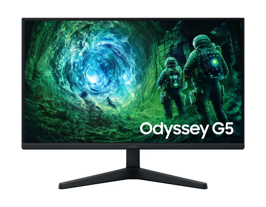 Samsung 68.5 cm (27) Odyssey G5 QHD Gaming Monitor with 200 Hz refresh rate and AMD FreeSync Premium – Black – LS27FG530EWXXL