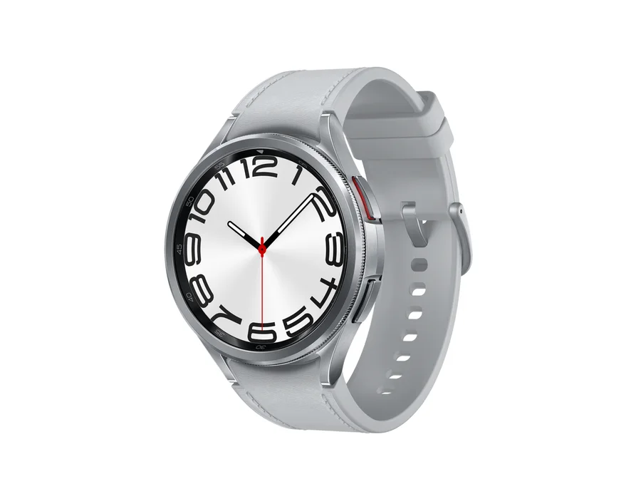 Samsung Galaxy Watch6 Classic (LTE, 4.7 cm) – Silver – SM-R965FZSAINS