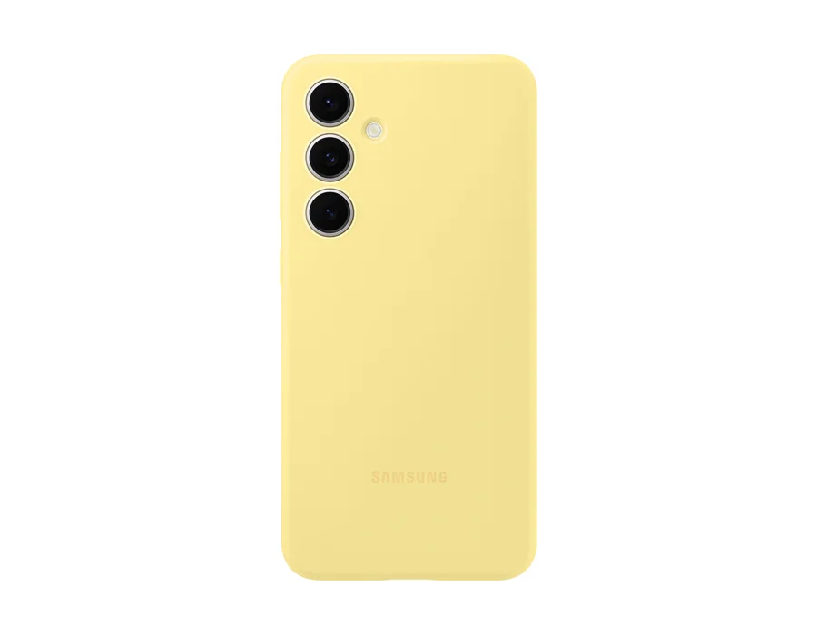 Samsung Galaxy S24 FE Silicone Case – Yellow – EF-PS721CYEGIN