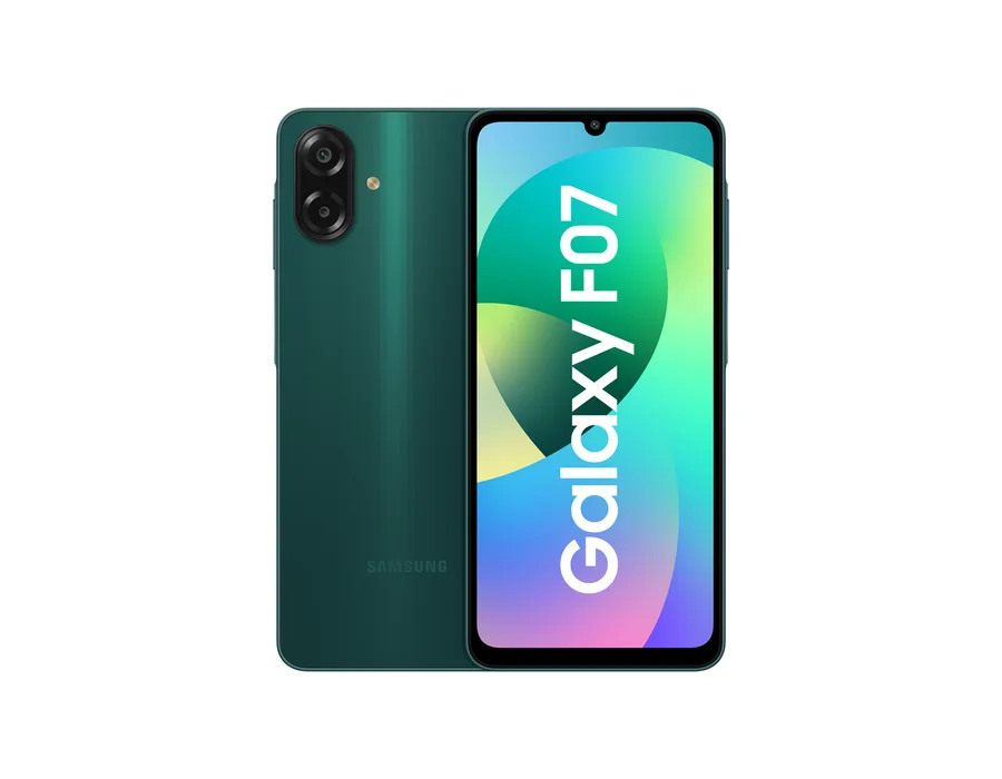 Samsung Galaxy F07 (4 GB RAM, 64 GB) – Green