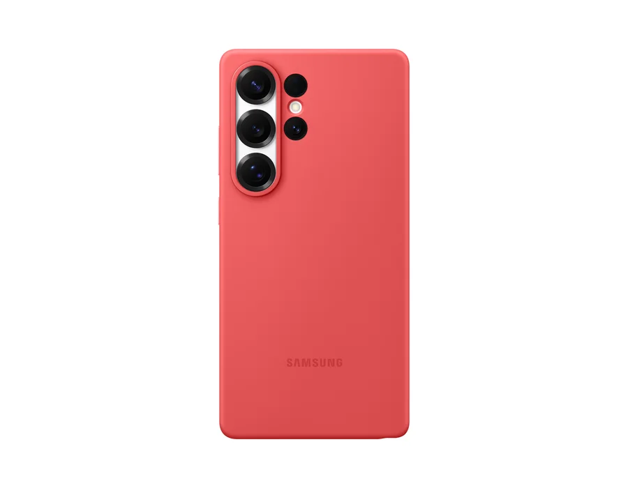 Samsung Galaxy S25 Ultra Silicone Case – Red – EF-PS938CREGIN