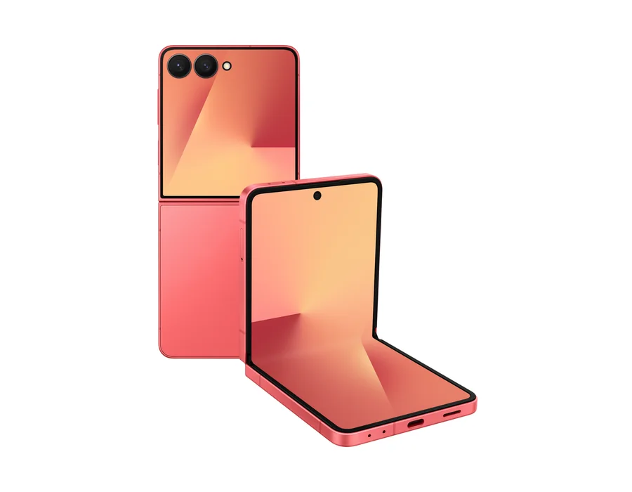Samsung Galaxy Z Flip7 (12 GB RAM, 256 GB) – Coralred
