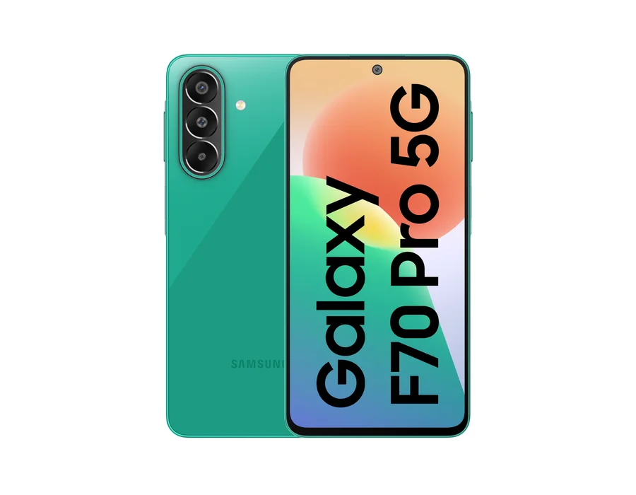 Samsung Galaxy F70 Pro 5G (8 GB RAM, 128 GB) – Aura Green