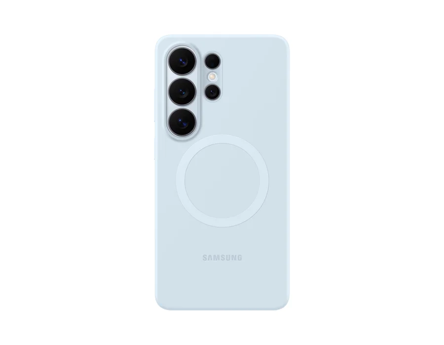 Samsung Galaxy S26 Ultra Silicone Magnet Case – Light Blue – EF-ES948CLEGIN