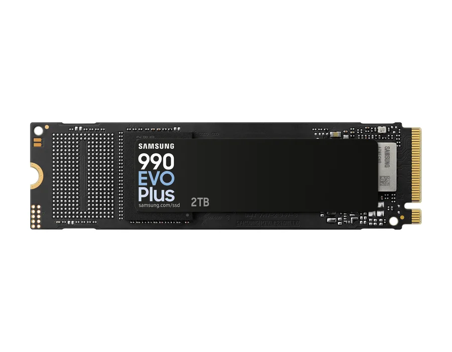 Samsung 990 EVO Plus PCIe 4.0 NVMe M.2 SSD (2 TB) – Black – MZ-V9S2T0BW