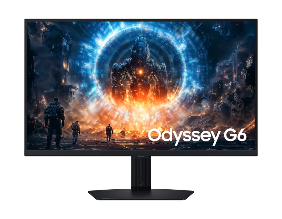 Samsung 68.5 cm (27) Odyssey G6 QHD Gaming Monitor with IPS Panel and 350 Hz refresh rate – Black – LS27FG600EWXXL