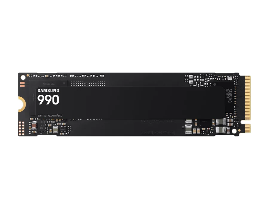 Samsung 990 PCIe 4.0 NVMe M.2 SSD (1 TB) – Black – MZ-V9V1T0BW