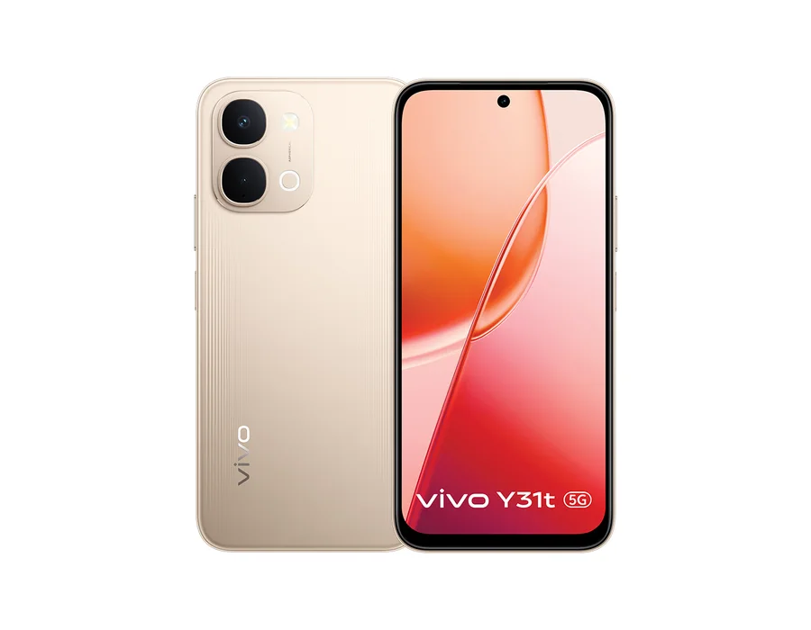 vivo Y31t 5G (4GB RAM, 128GB) – Golden Mist