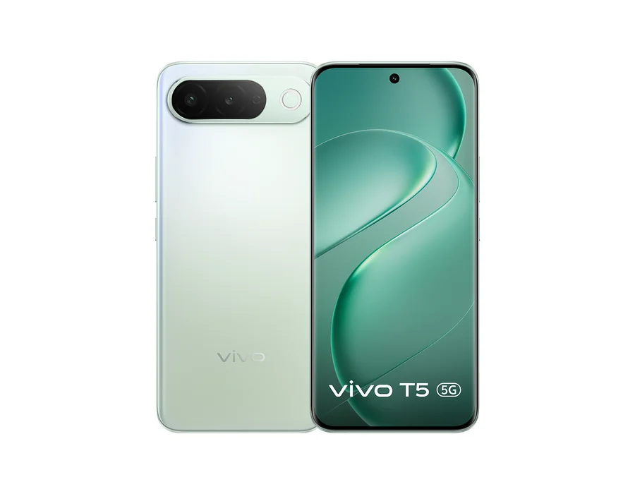 vivo T5 5G (6GB RAM, 128GB) – Silver Green