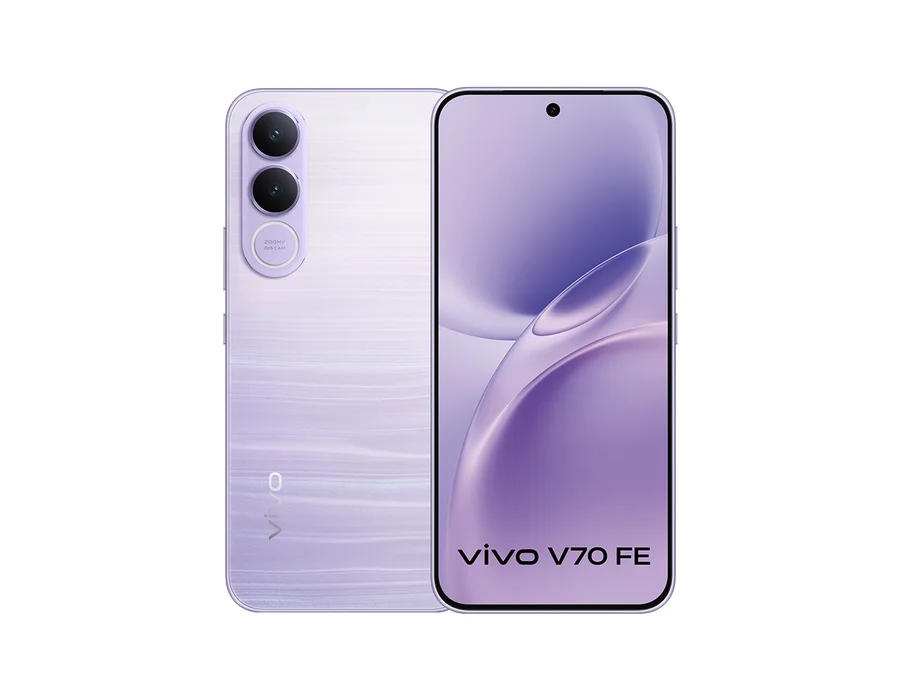 vivo V70 FE (8GB RAM, 128GB) – Northern Lights Purple