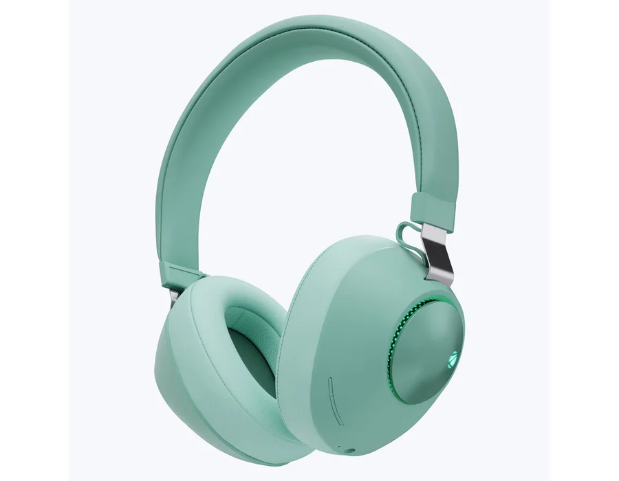 Zebronics Duke Wireless Headphone — Green