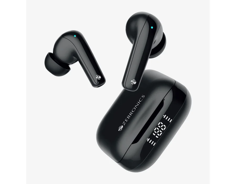 Zebronics Pods K2 TWS Earbuds — Black