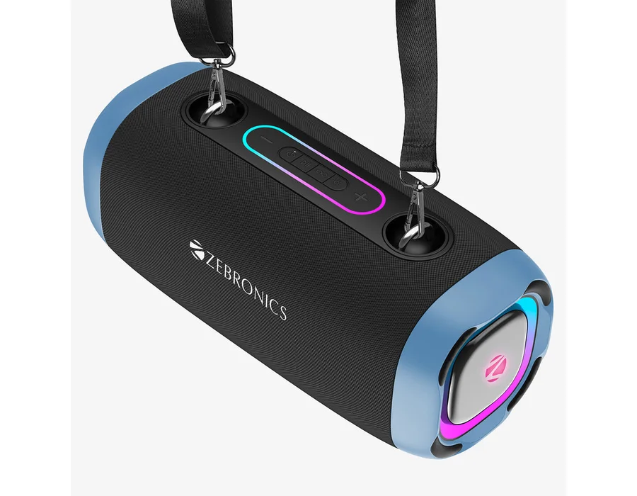Zebronics Sound Feast 85 Wireless (30W) Party Speaker — Blue