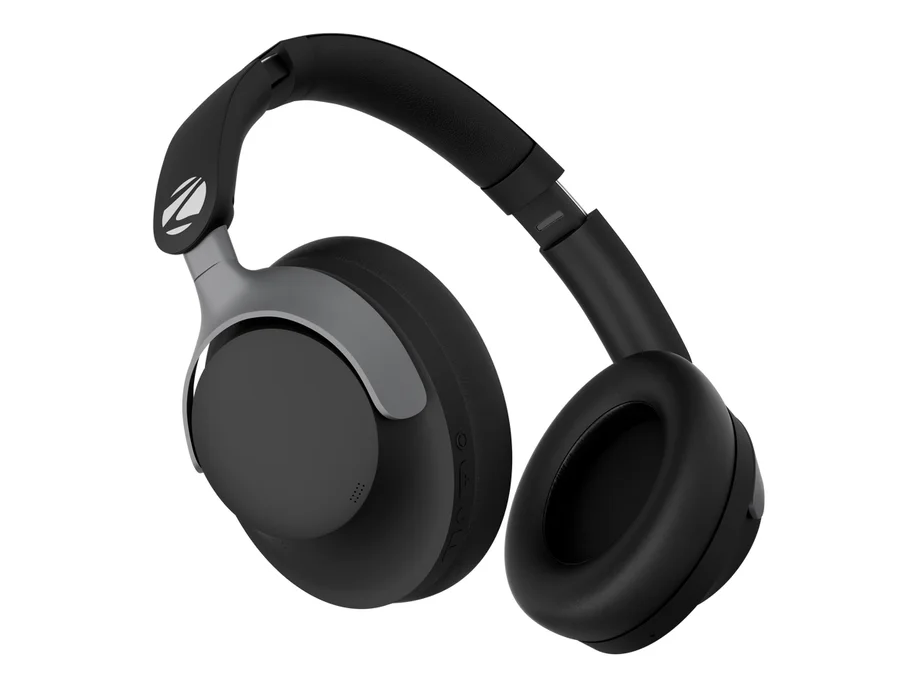 Zebronics Silencio 111 50db Hybrid ANC Headphones — Black