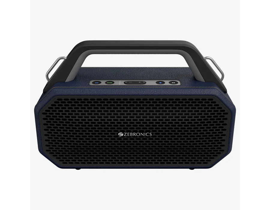 Zebronics Prima (90W) Portable Bluetooth Speaker — Blue