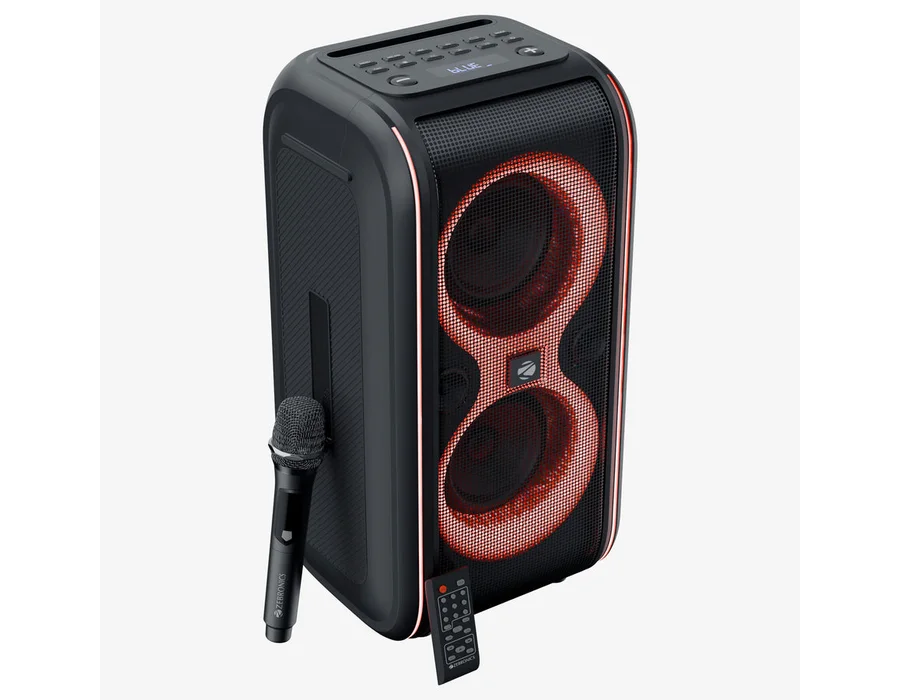 Zebronics Party Fyre 90 (60W) Portable Bluetooth Speaker