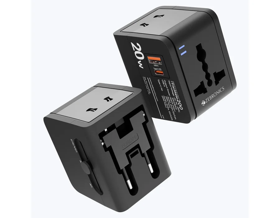 Zebronics Travmate 200 Universal Travel Adapter