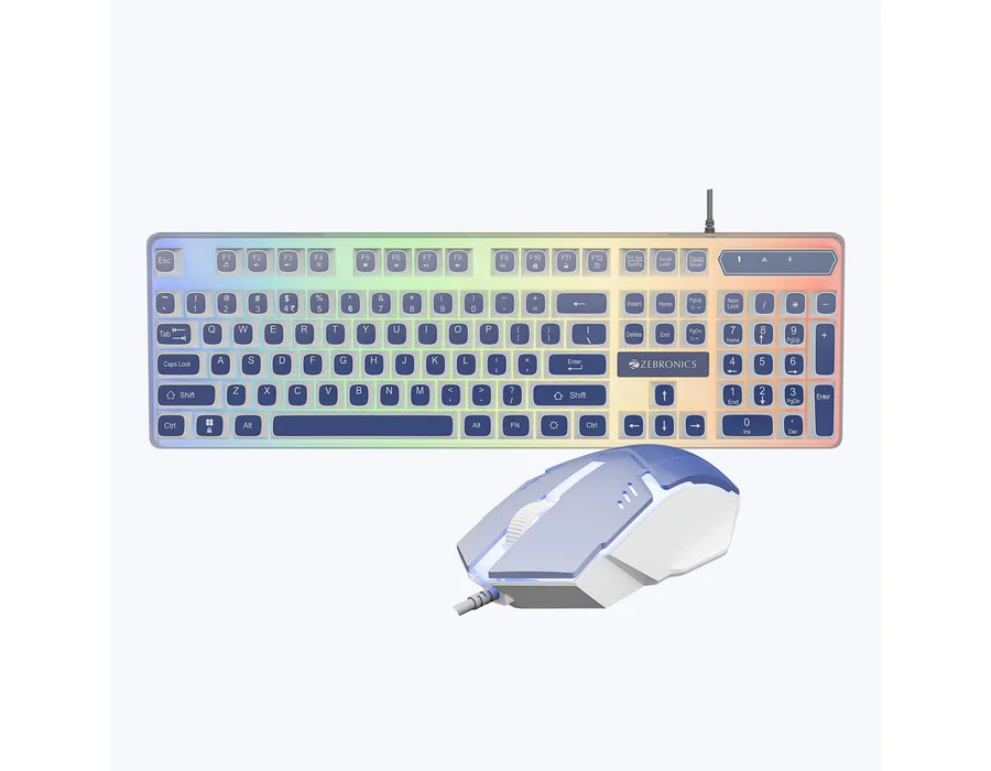 Zebronics War 2 Wired Combo — Blue