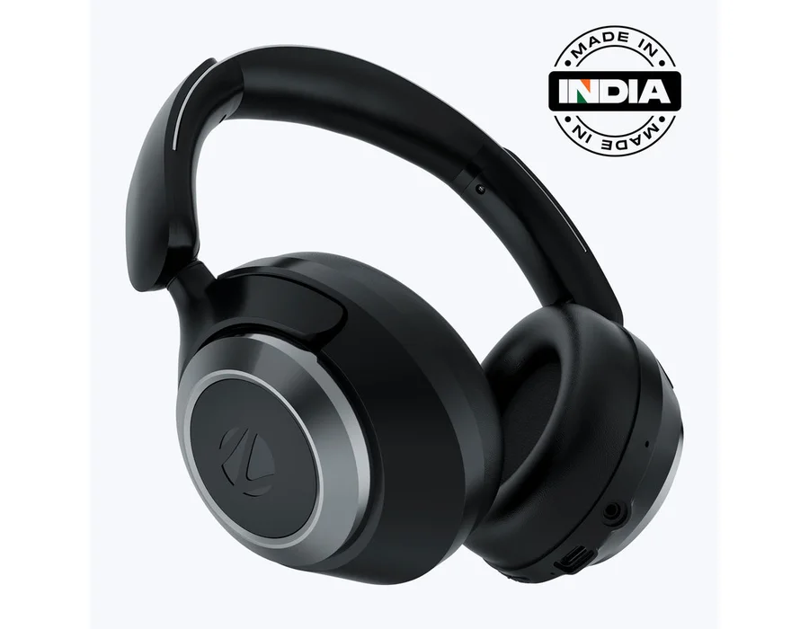 Zebronics Duke Pro Wireless Headphone — Black