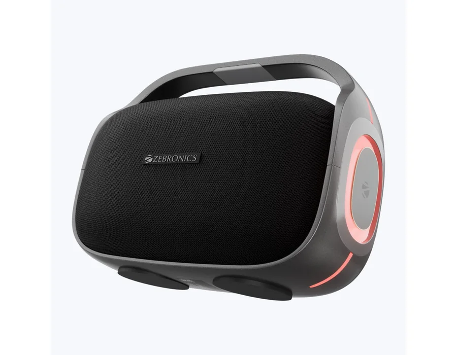 Zebronics Sound Feast 270 (60W) Wireless Bluetooth Speaker — Silver Grey