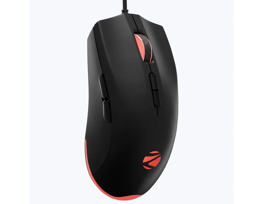 Zebronics Viper 50 Wired Gaming Mouse with Huano Switches — Black