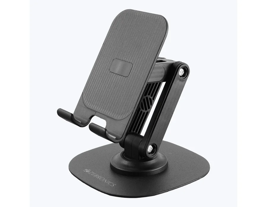 Zebronics MTS200 Mobile & Tablet Holder — Black