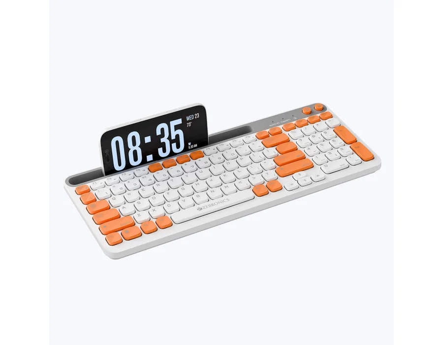Zebronics Keypad X3 Wireless Keyboard — Dawn Orange