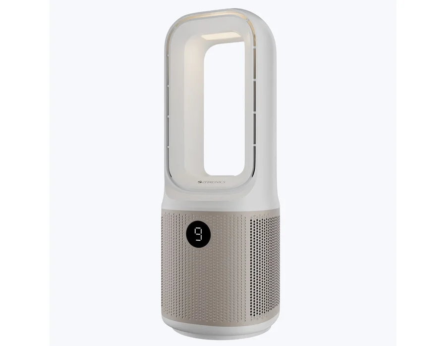 Zebronics Heat Buster 1500 Desk Fan — Champagne Gold