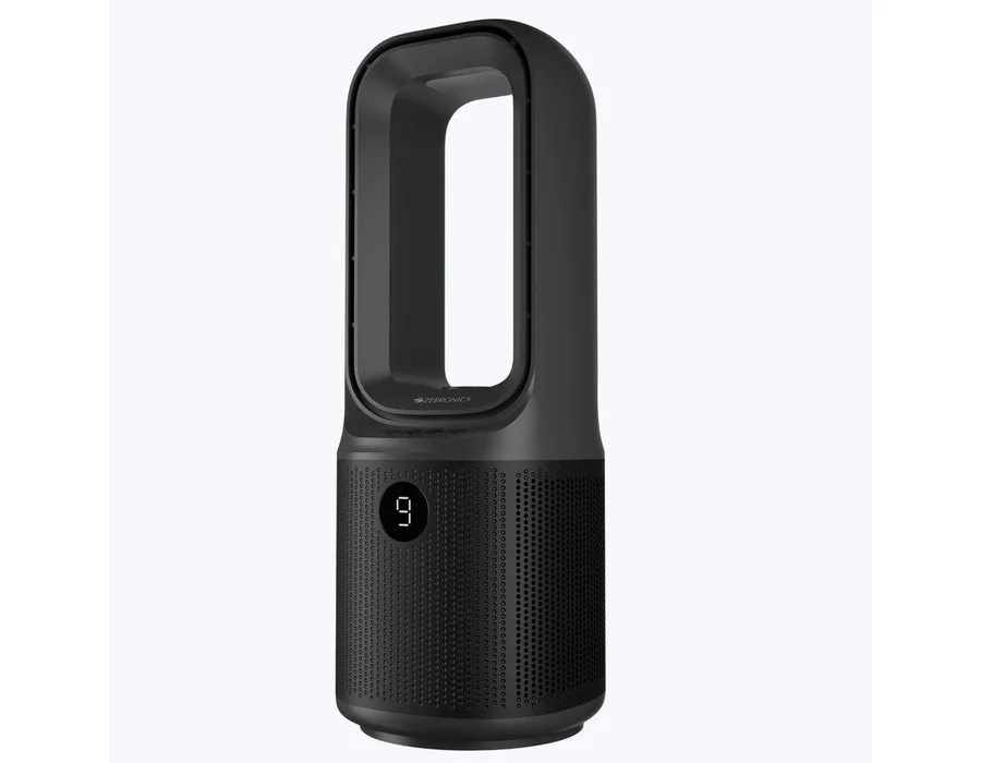 Zebronics Heat Buster 1500 Desk Fan — Dark Gray